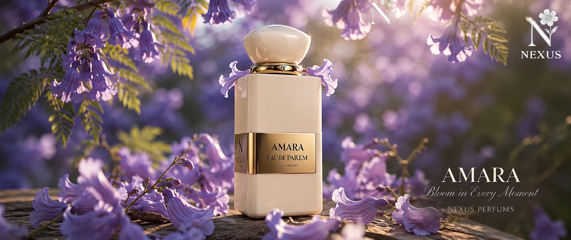 Amara Among the Jacaranda Blossoms