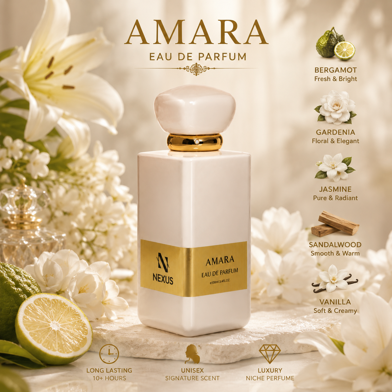 Nexus Amara long lasting floral fruity pefume for women in Kenya