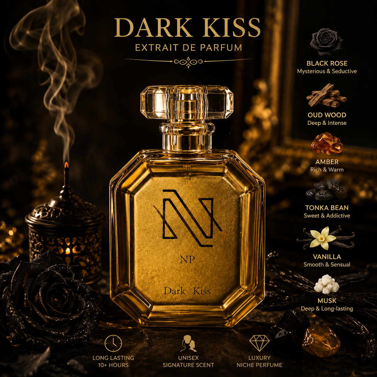 Nexus Dark Kiss long lasting seductive date night vanilla berry perfume for ladies in Nairobi Kenya