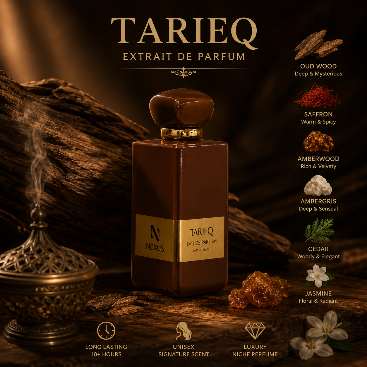 Nexus Tarieq long lasting oriental perfume for men in Nairobi Kenya